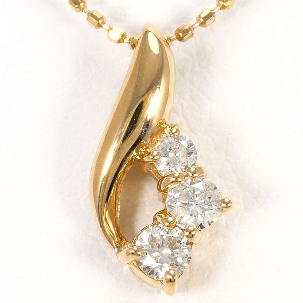 VINTAGE 18k Gold Diamond Necklace